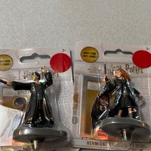 Character Figurine Set with Black Robes